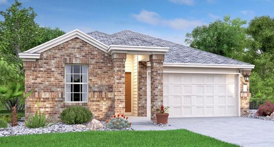 New construction Single-Family house 171 Mayacama Loop, San Marcos, TX 78666 Avery- photo 0