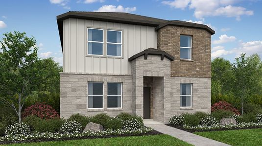 New construction Single-Family house 5916 Beverly Prairie Rd, Del Valle, TX 78617 plan Grouse - image