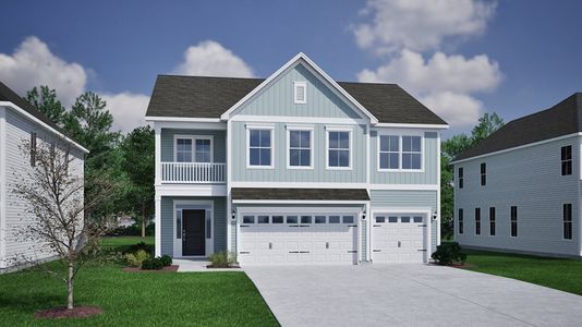 New construction Single-Family house 402 Botany Ln, Anderson, SC 29621 plan Saluda II - image