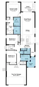 New construction Single-Family house 1467 Santorini Wy, Tavares, FL 32778 plan Claire - image