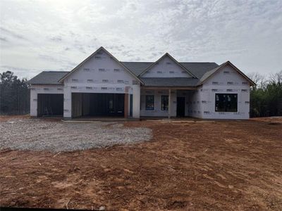 New construction Single-Family house 309 Weslyn Dr, Social Circle, GA 30025 plan (GA)Everett A.1 3 Front Entry - image