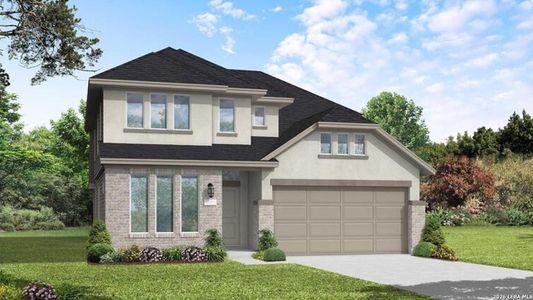 New construction Single-Family house 12360 Goulding, San Antonio, TX 78254 plan Milano - image