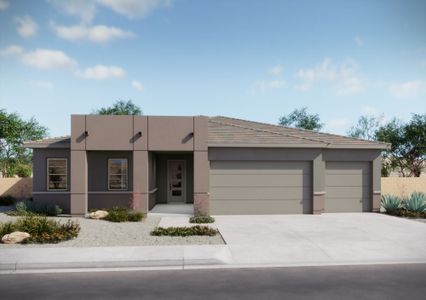 New construction Single-Family house Tucson, AZ 85718 plan Hunter - image
