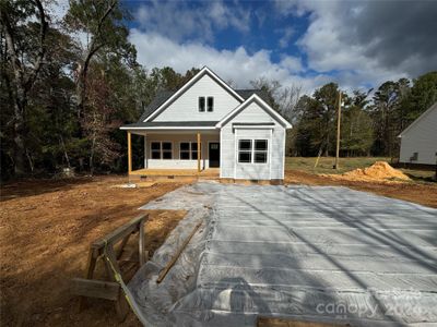 New Construction - to be completed in December - will have concrete walks and driveway