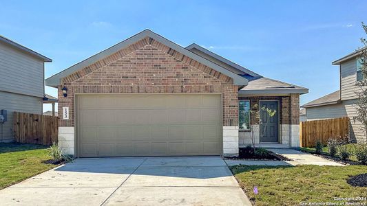 New construction Single-Family house 153 Little Owl, San Antonio, TX 78253 The Amber- photo 21 21