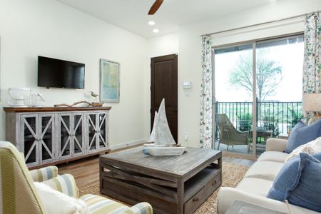 New construction Duplex house 505 Oakridge Dr, Wylie, TX 75098 plan Prague - image