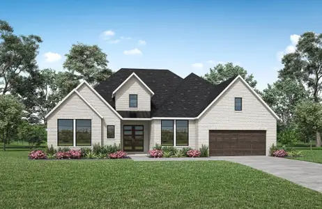 New construction Single-Family house 6219 Cavendish Wy, Manvel, TX 77578 plan Overlook - image