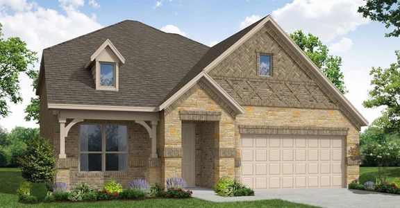 New construction Single-Family house 1101 Worthington Dr, Justin, TX 76247 plan Stirling - image