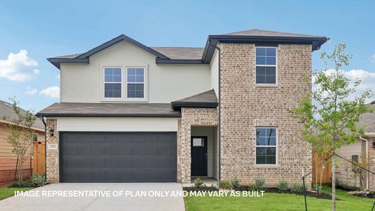 New construction Single-Family house 25716 Jasmine Sprig Ln, Elgin, TX 78621 plan The Mitchell - image