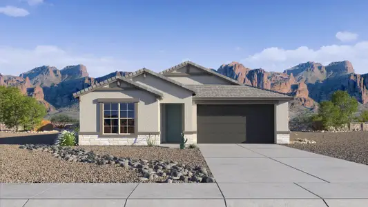 New construction Single-Family house 17659 W Onyx Ave, Waddell, AZ 85355 plan Blackstone - image
