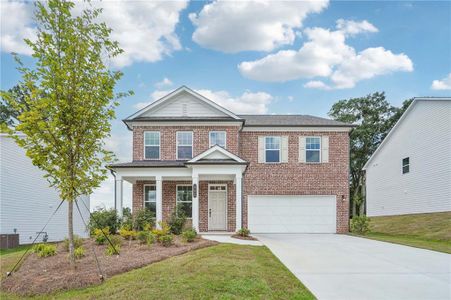 New construction Single-Family house 442 Silverleaf Trl, Bethlehem, GA 30620 Hampstead- photo 0