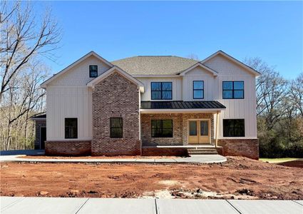 New construction Single-Family house 173 Tennessee Walker Way, Hoschton, GA 30548 Madison- photo 0