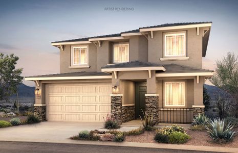 New construction Single-Family house 31735 N 137Th Ave, Peoria, AZ 85383 plan Sandalwood - image