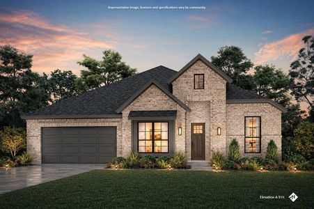 New construction Single-Family house 3060 Farmhouse Dr, Midlothian, TX 76065 plan Denver - image