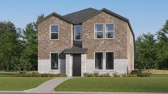New construction Single-Family house 18015 Lark Sparrow Dr, Pflugerville, TX 78660 plan Mia - image