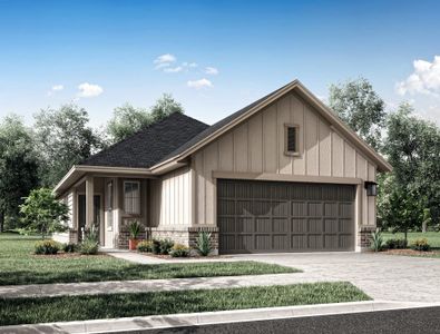 New construction Single-Family house 7519 Primrose Myrtle Ln, Cypress, TX 77433 plan McKinney - image