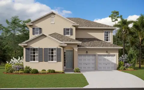 New construction Single-Family house 1579 Cadence St, Minneola, FL 34715 plan Captiva - image