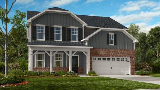 New construction Single-Family house 101 Cloud Berry Ln, Holly Springs, NC 27540 Ashford- photo 0