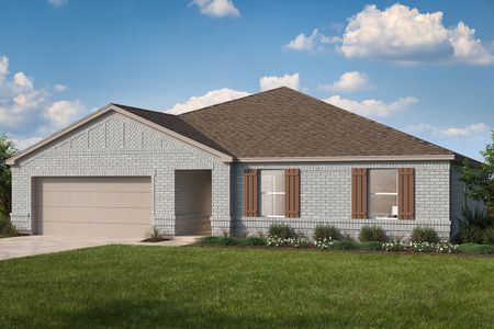 New construction Single-Family house 1935 Davina Dr, Rosenberg, TX 77471 plan 2343 Modeled - image
