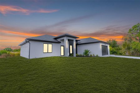 New construction Single-Family house 140 Pennfield St, Lehigh Acres, FL 33974 - image