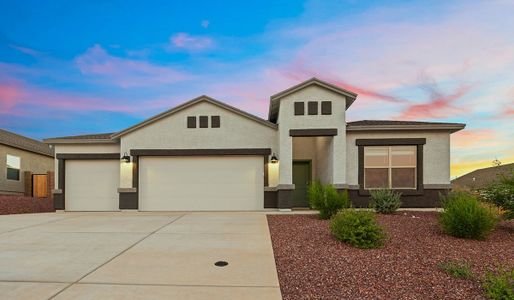 New construction Single-Family house 1128 S Grantham Dr, Vail, AZ 85641 plan Lakeway - H40L - image