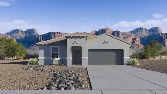 New construction Single-Family house 38135 W Capri Ave, Maricopa, AZ 85138 plan Cali - image