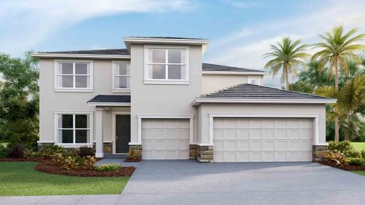 New construction Single-Family house 6889 Flint Creek Dr, Land O' Lakes, FL 34638 plan Jordyn II - image