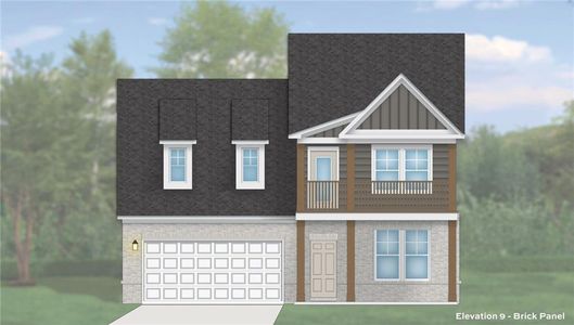 New construction Single-Family house 2555 Dixon Pl, Lawrenceville, GA 30045 Lassiter- photo 0