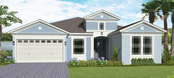 New construction Single-Family house 16610 Town Center Pkwy N, Westlake, FL 33470 plan Sanderling Grand - image