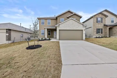 New construction Single-Family house 199 Squacco Heron, San Antonio, TX 78253 plan The Walsh - image
