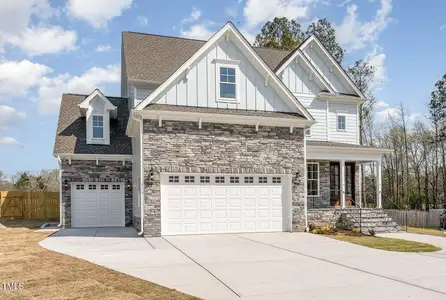 New construction Single-Family house 600 Darian Woods Drive, Holly Springs, NC 27540 - photo 0