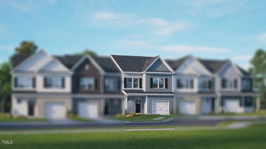 New construction Townhouse house 506 Resteasy Dr, Apex, NC 27539 plan DANIEL - image