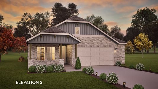 New construction Single-Family house 7501 Poplar Dr, Argyle, TX 76226 plan Sabine - image