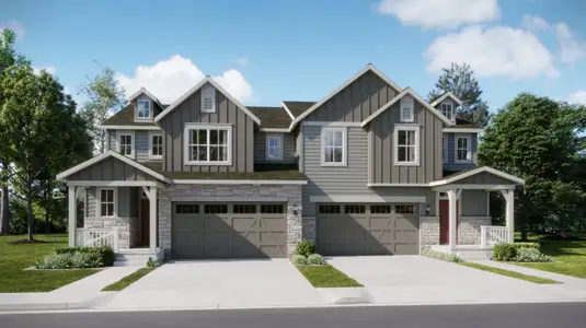 New construction Multi-Family house 6979 Juniper Dr, Thornton, CO 80602 plan Spire - image