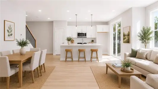 New construction Condo house 744 Urban Grange Wy, Suwanee, GA 30024 - image 4