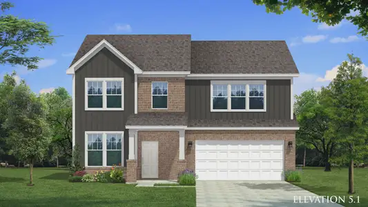 New construction Single-Family house 548 Hipwood Dr, Zebulon, NC 27597 plan Burton - image