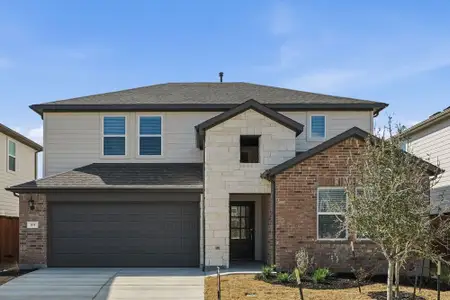 New construction Single-Family house 104 Childress St, Hutto, TX 78634 plan Sparrow - image