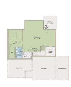 New construction Single-Family house 109 Kavanaugh Rd, Wake Forest, NC 27587 plan The Gaston - image 12