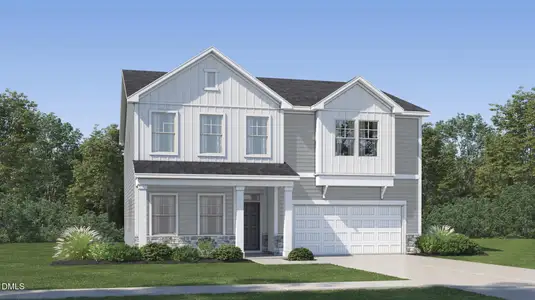 New construction Single-Family house 644 Morning Lgt Dr, Angier, NC 27501 - image