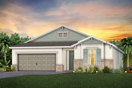 New construction Single-Family house 3487 Ebbing Ln, Melbourne, FL 32940 Palmary- photo 0