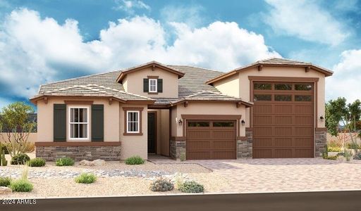 New construction Single-Family house 20277 W Hollyhock Street, Buckeye, AZ 85396 Deacon- photo 0