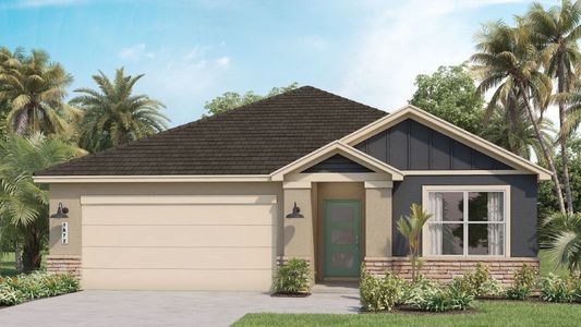 New construction Single-Family house 3928 Magenta Pl, St. Cloud, FL 34772 null- photo 1 1