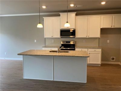 New construction Townhouse house 5286 Fox Den Rd, Oakwood, GA 30566 Windsor- photo 4 4
