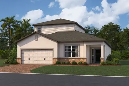 New construction Single-Family house 5302 High Line Dr, St. Cloud, FL 34771 plan Capistrano II - Eco Series - image