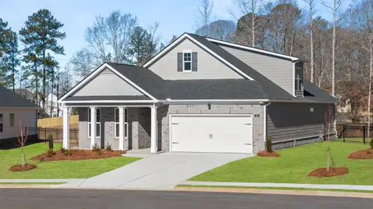 New construction Single-Family house 608 Parnassus Rd, Locust Grove, GA 30248 Bristol- photo 0