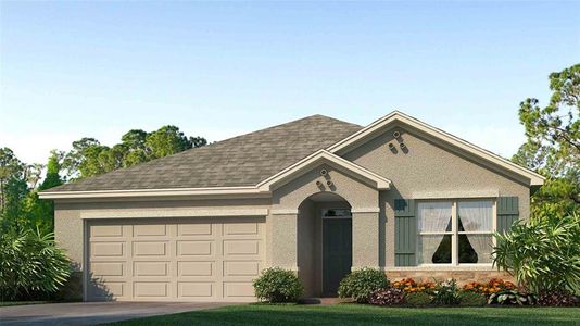 New construction Single-Family house 7240 Broad River Ave, Land O' Lakes, FL 34638 Aria- photo 0