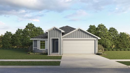 New construction Single-Family house 324 San Juan Trail, Bastrop, TX 78602 The Baxtor- photo 0