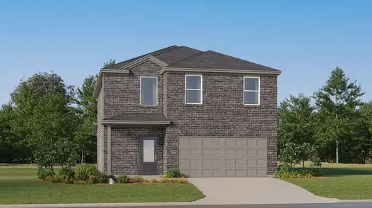 New construction Single-Family house Elgin, TX 78621 plan Capri - image
