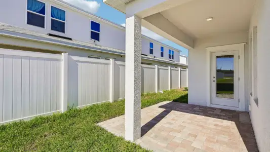 New construction Townhouse house 2732 Meadow Crest Dr, St. Cloud, FL 34773 plan Coronado - End - image 4