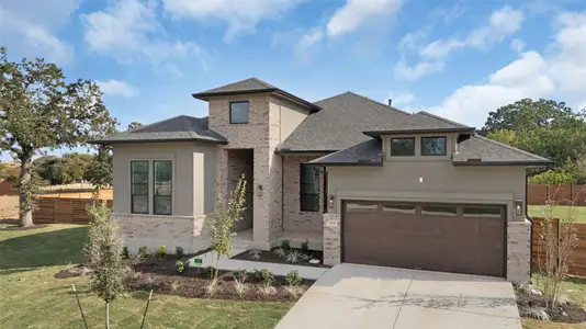 New construction Single-Family house 2105 Tobiano Trce, Georgetown, TX 78633 plan Malia - image
